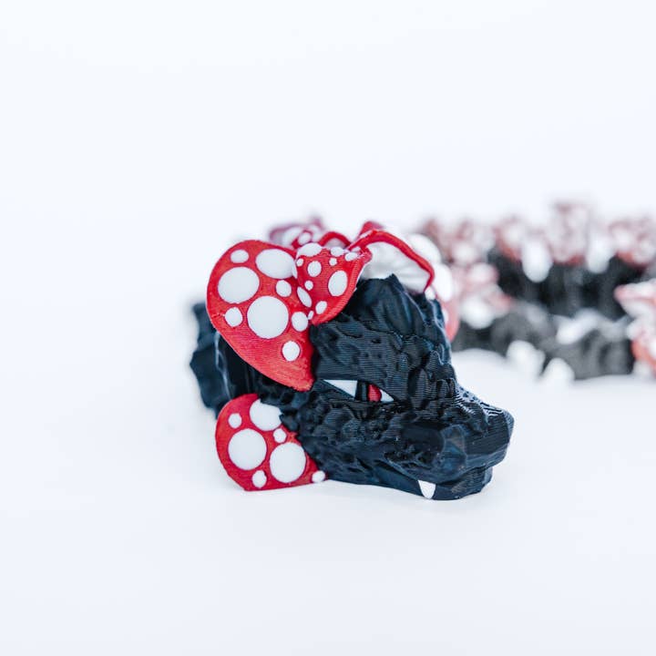 Ruby’s dragons - Venta al por mayor Figura decorativa - Dragones medianos impresos en 3D sin alas – Colores surtidos24