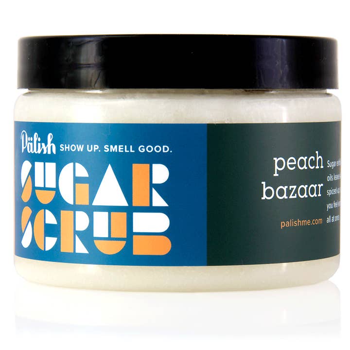 Pälish Sugar Scrub - Peach Bazaar for wholesale by Pälish