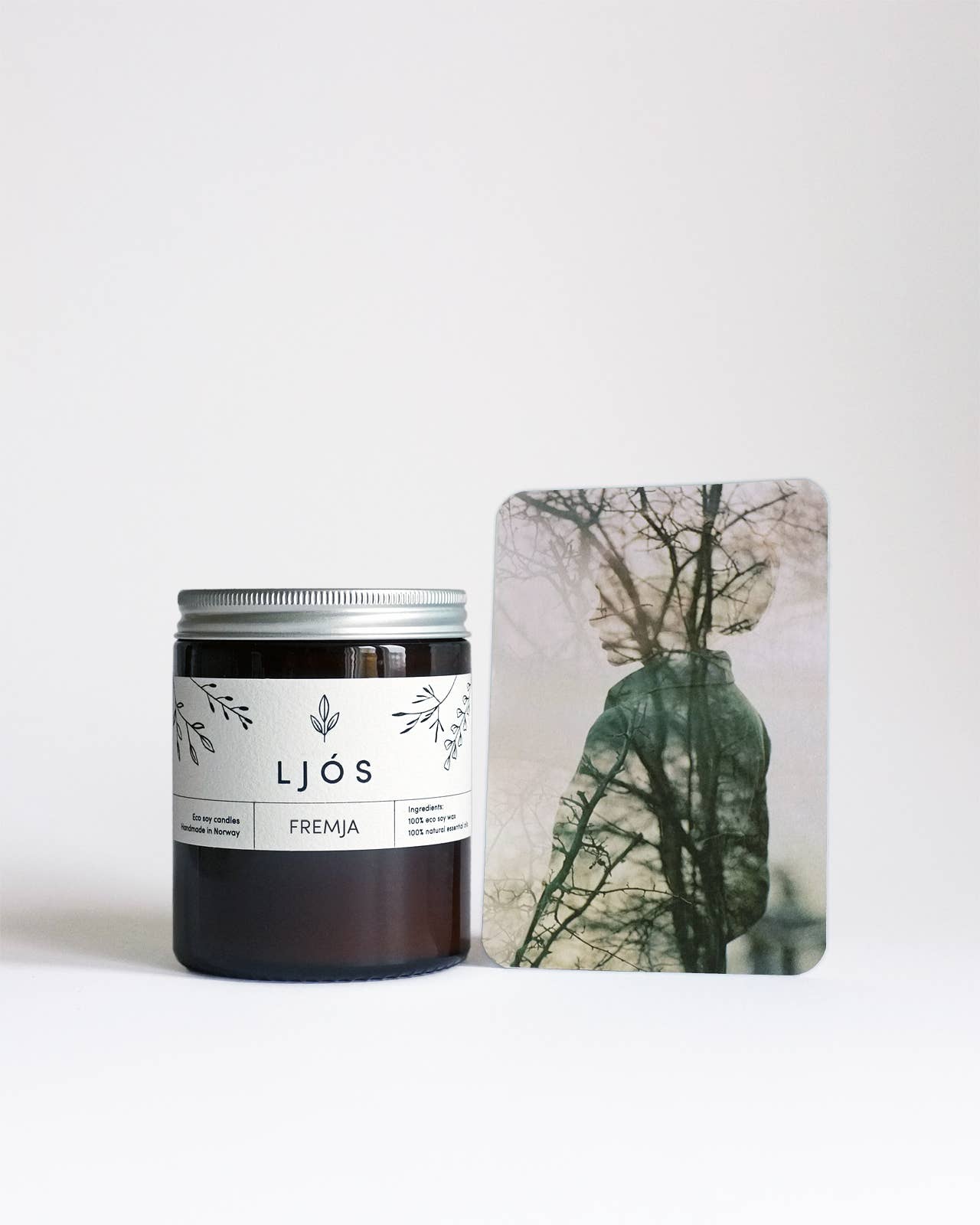 LJÓS Candles – wholesale Jar/filled candle – FREMJA Sweet Orange Lavender Scented Vegan Soy Wax Candle1