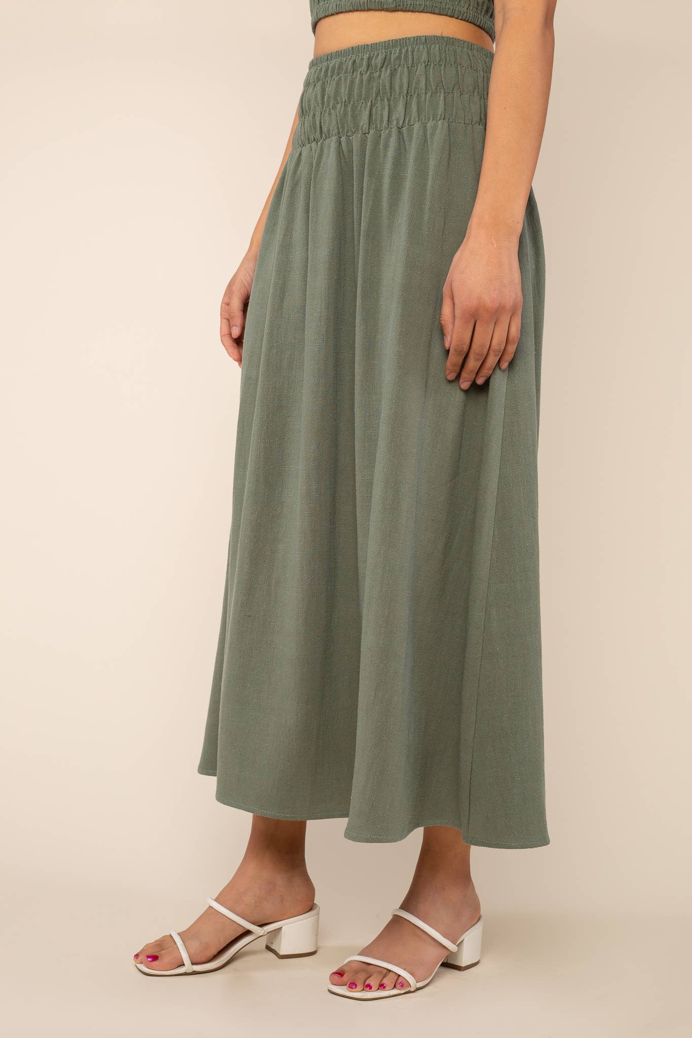 NLT – wholesale Skirt – Women’s – Sophia Linen Skirt - Plus Size6