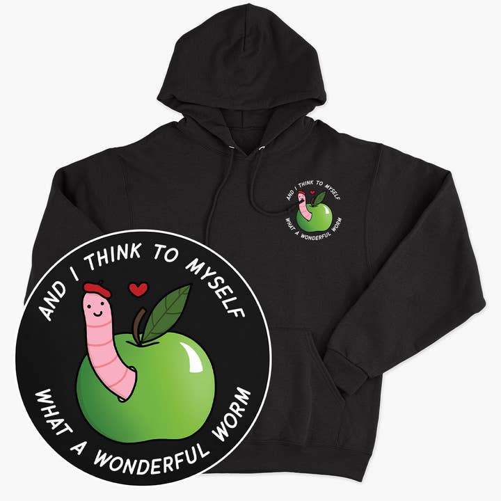 Una meravigliosa felpa con cappuccio Worm (Unisex) per la vendita all'ingrosso da parte di SassySpud