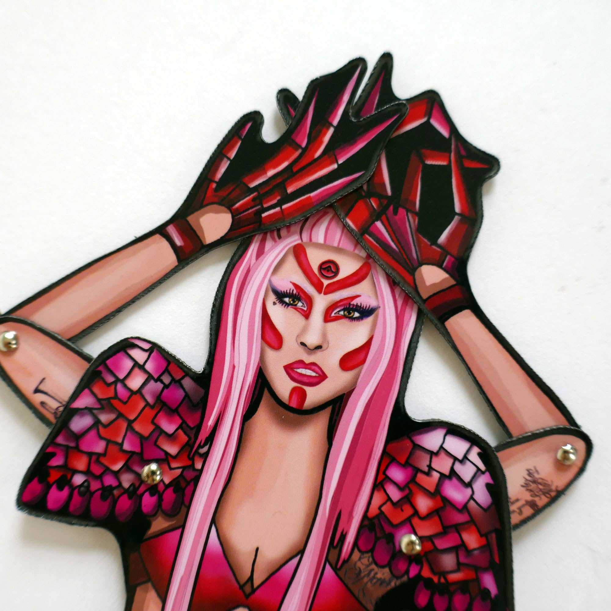 THE PAPER IDOLL – wholesale Magnet – Music Legends - a mix of five posable fridge magnets8