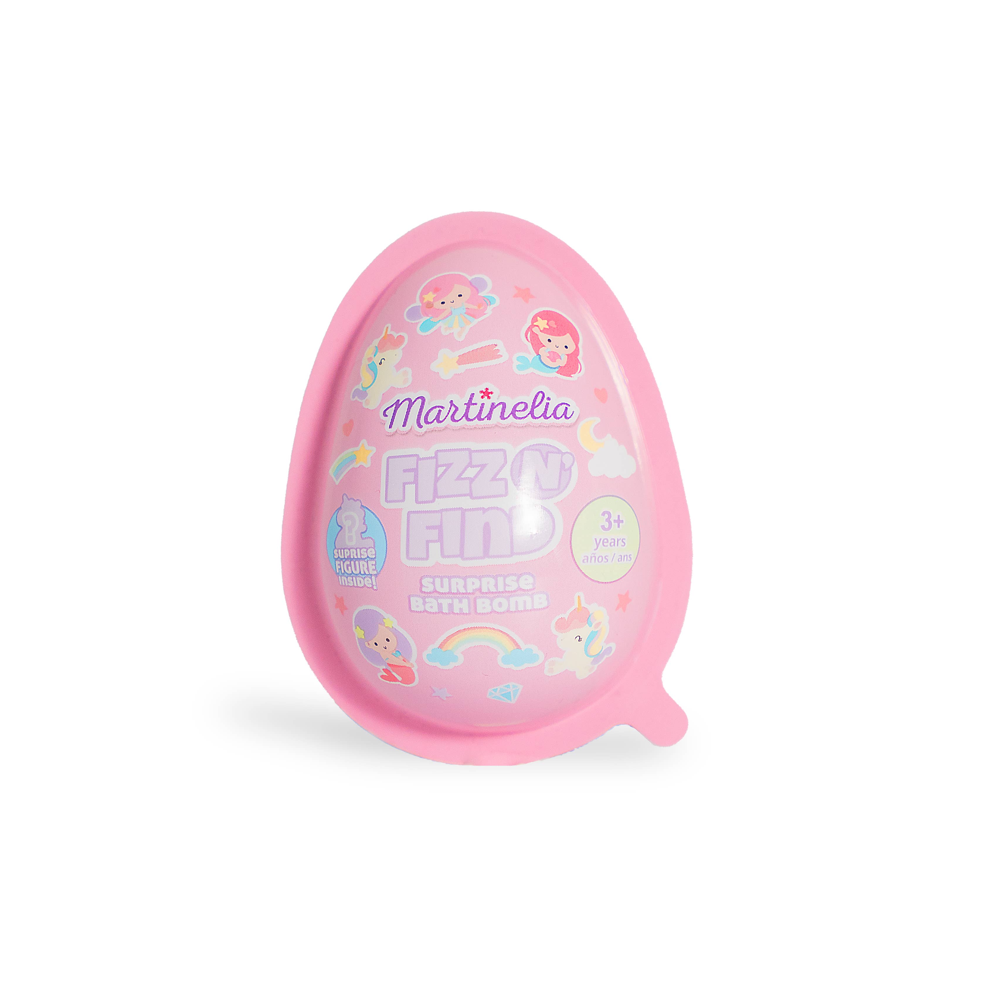 Aquarius Cosmetic SLU - Vendita all'ingrosso Bombe/polveri da bagno - Bomba da bagno a forma di uovo Martinelia 150 g con sorpresa4