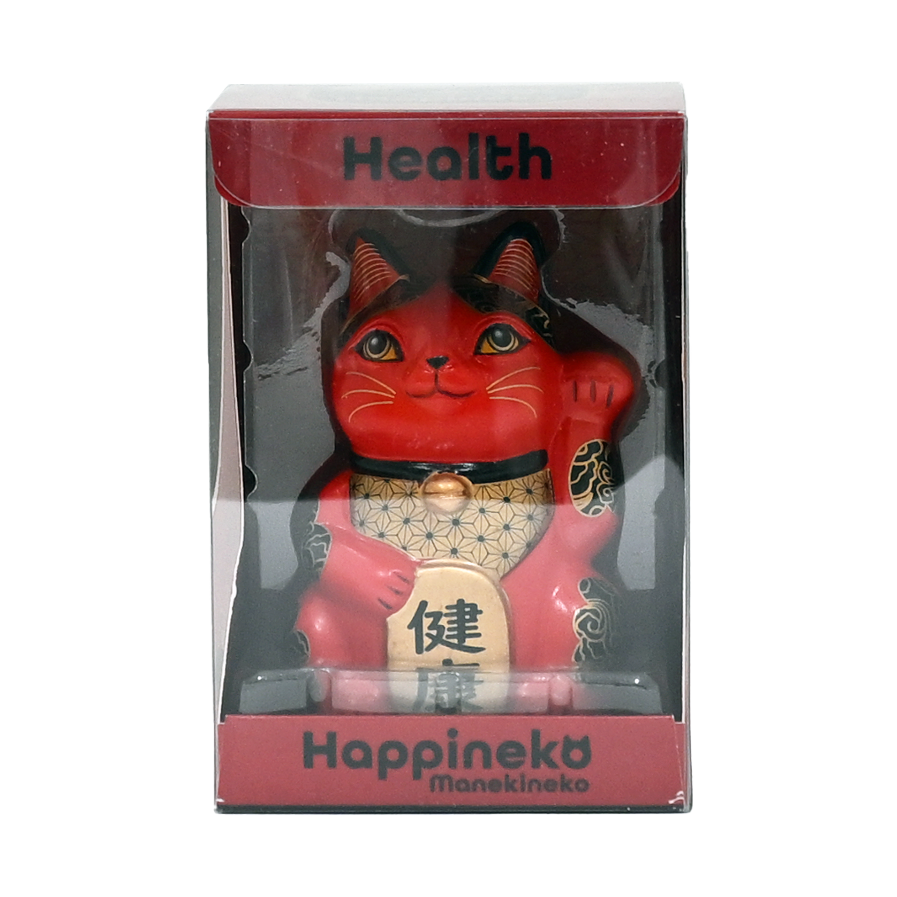 Urban Tokyo - Wholesale Decorative Figurine - 3.25"H Happineko Figurine Red Health (1/36)1