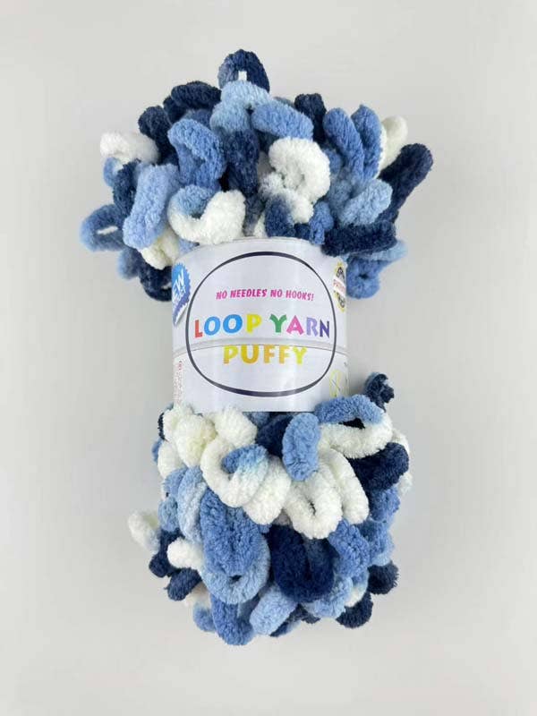 UNISHE – Engroshandel Garn – Blue Series Fluffy Soft DIY Chunky Chenile garn til hækling1