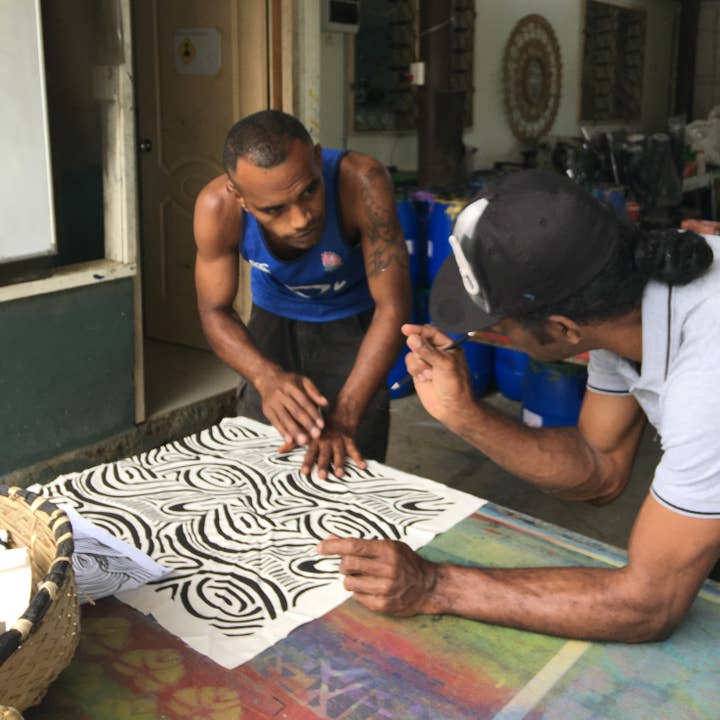 Rise Beyond the Reef - Wholesale Floor Pillow - Floor Pillow Cover - Draunidalo Print5