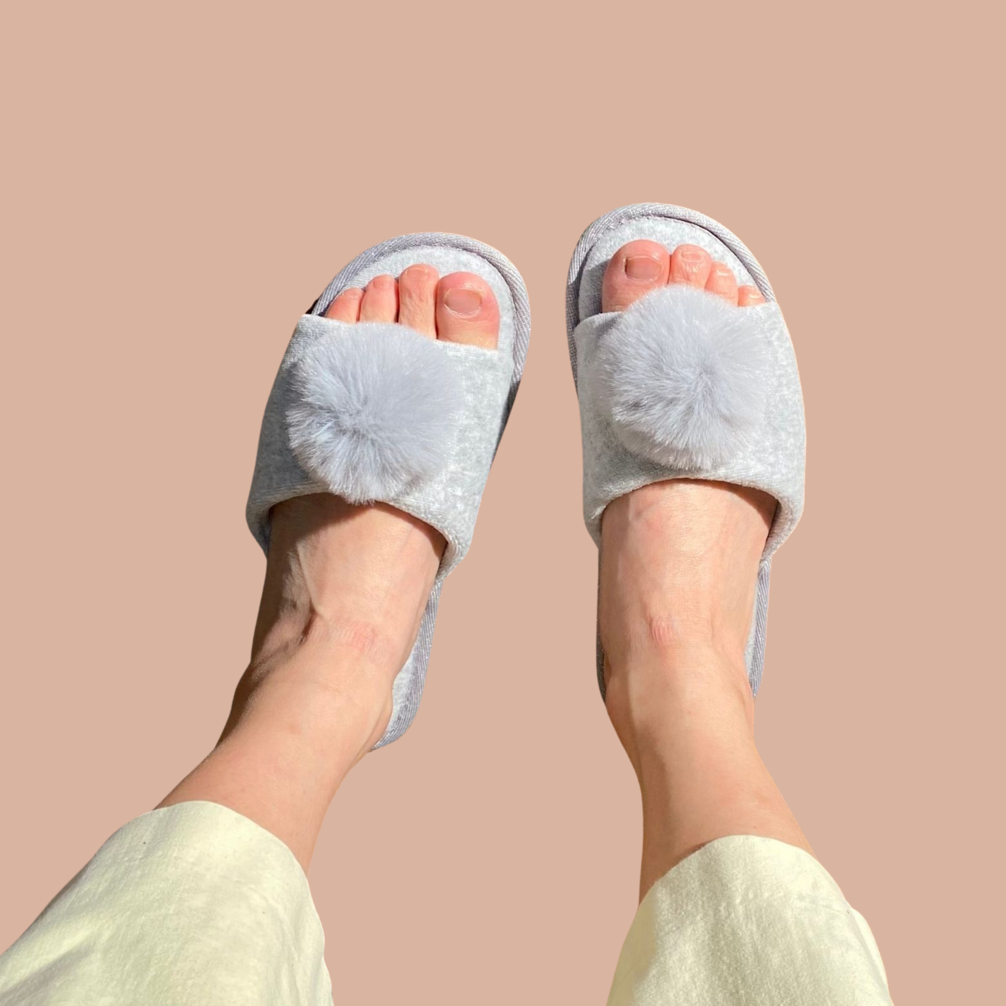 DrifWoo - Wholesale Slippers - Women's - Women Pom-pom Slippers Wedding White Bride Slippers On Sales5