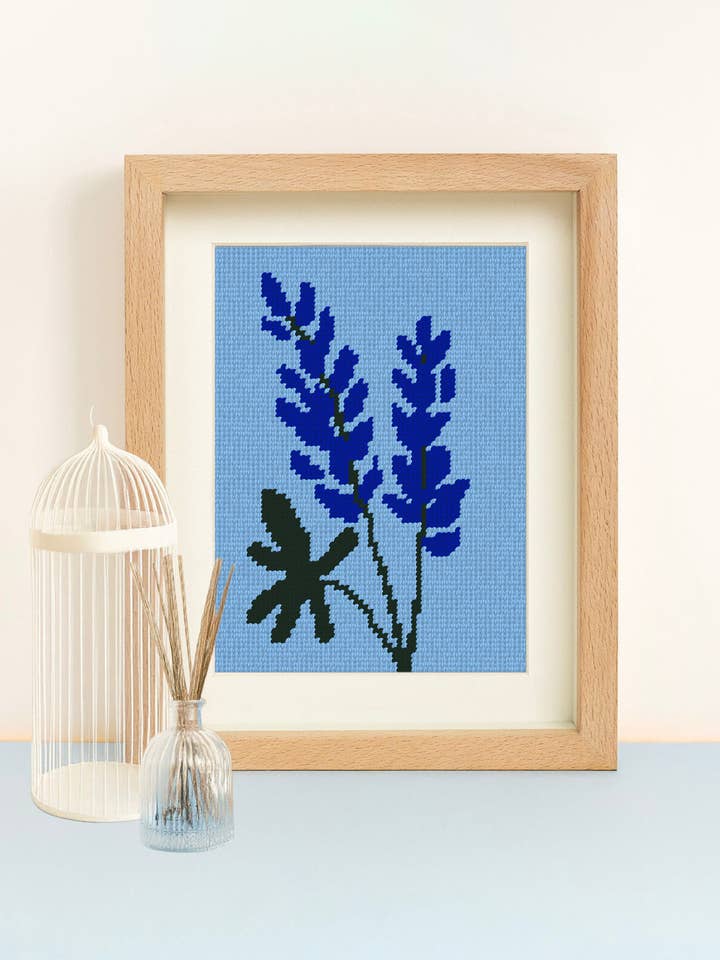 Lupinen-Stickset für den Großhandel von Unwind Studio