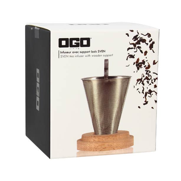 Ogo living – Engroshandel Tesi – Sven te-infuser i rustfrit stål med låg i træ1