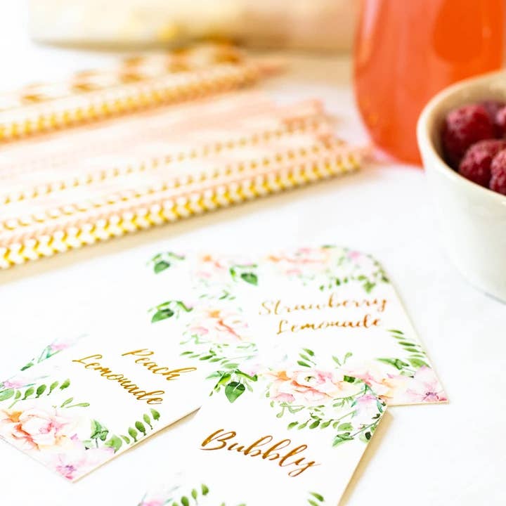CÔTIER BRAND – Kit de artesanato DIY por atacado – Kit de Decorações Mimosa Bar - Chuveiro Nupcial e Festa de Aniversário