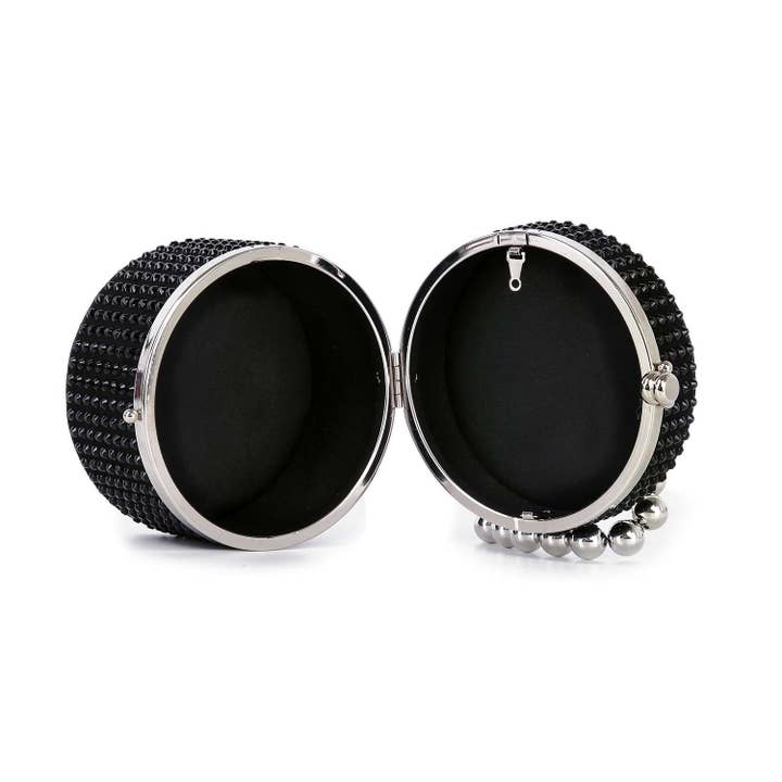 Handbag Factory Corp - Vente Pochette – femme - Petit sac de soirée en strass2