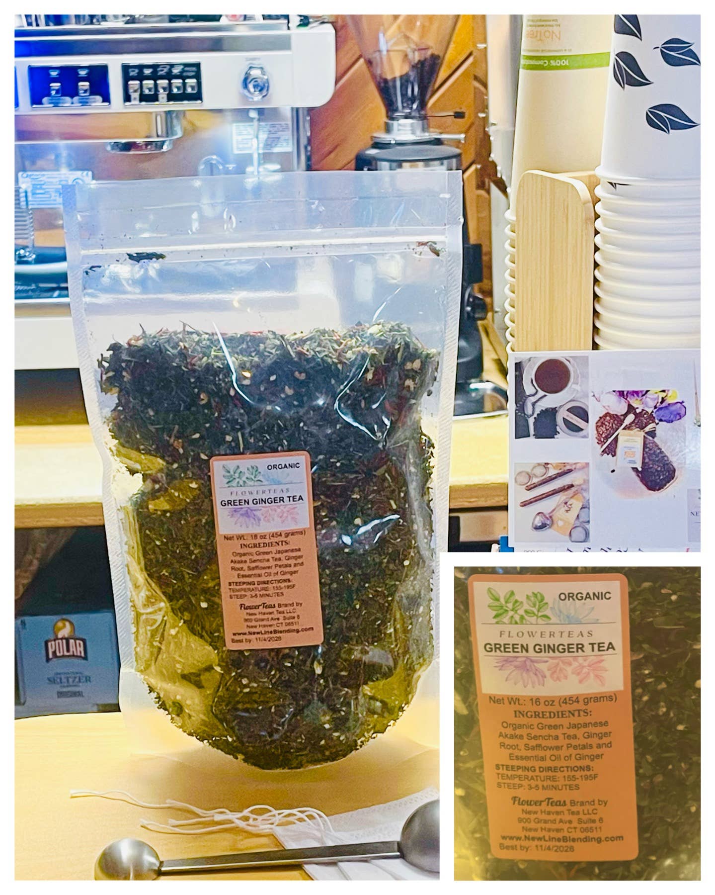 FlowerTeas – Engroshandel Løs te – Løsbladet te i løs vægt 1 lbs Kommerciel brygning Fødevareservice19