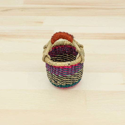 Gitzell FairTrade - Wholesale Basket - Market Basket, Mini 10 Pack1