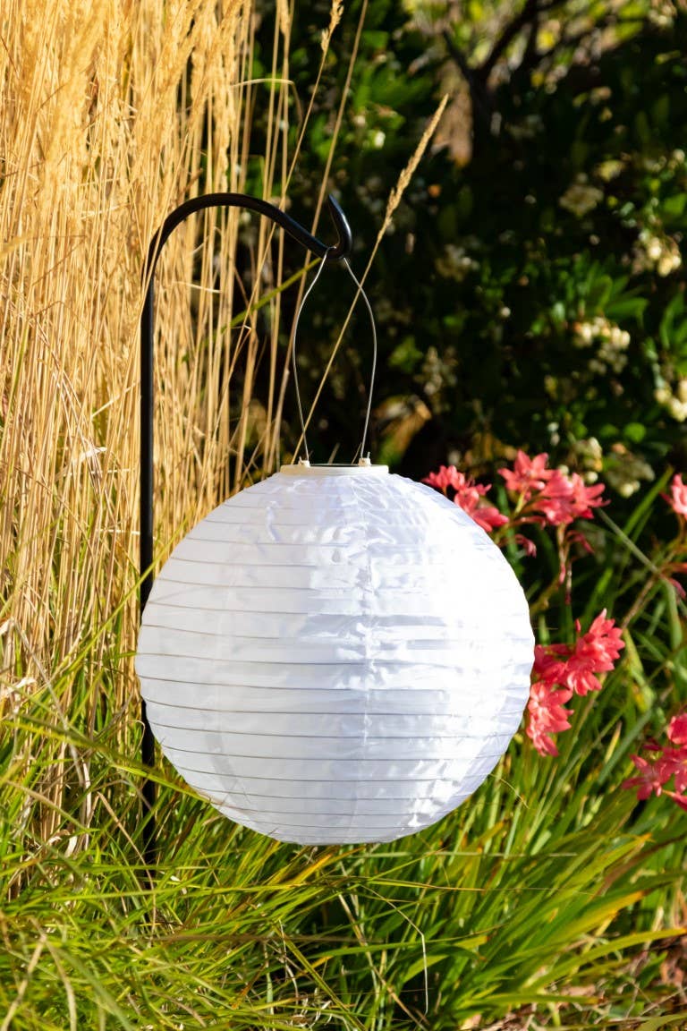 Allsop Home & Garden - Wholesale Outdoor/Lawn Light - Soji Original 12" Globe Solar Lantern - White2
