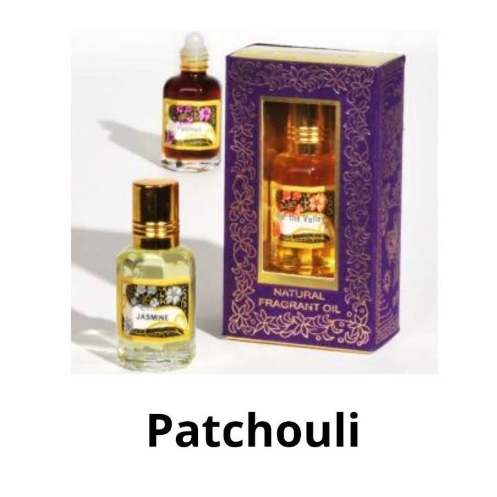 Patchouli - 11cc Roll on Perfume Oil for wholesale by R. Expo/Song of India