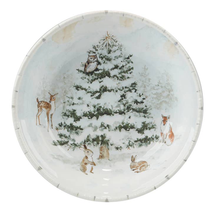 Certified International - Wholesale Serve Bowl - Winter's Frost Christmas Serving/Pasta 13in x 3in2