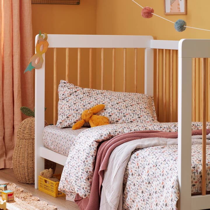 The Charming Press - Wholesale Art Print - Kids & Baby - Cat Nursery Art - made with Liberty fabric1