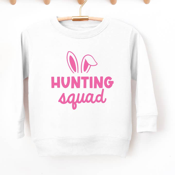 Hunting Squad, Kids Easter Sweatshirt for wholesale by Bump & Beyond Designs