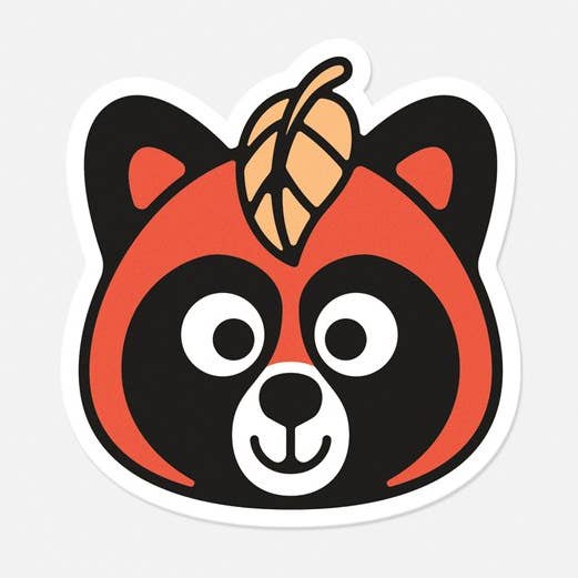 “Tanuki” vinyl sticker for wholesale by Yeaaah! Studio