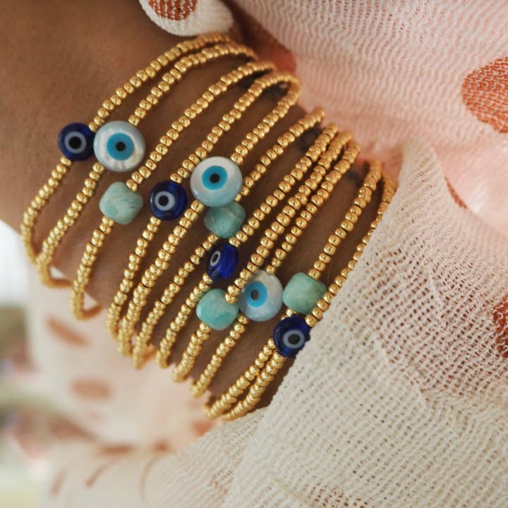 Masha soon - Wholesale Charm/Dangle Bracelet - Gold Soulmate Bracelet4