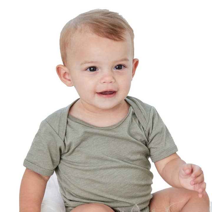 Bella Canvas Infant Jersey One Piece | Onesie 100B and other Purchase Wholesale onesie for adults. Free Returns & Net 60 Terms on Faire trending on Faire.