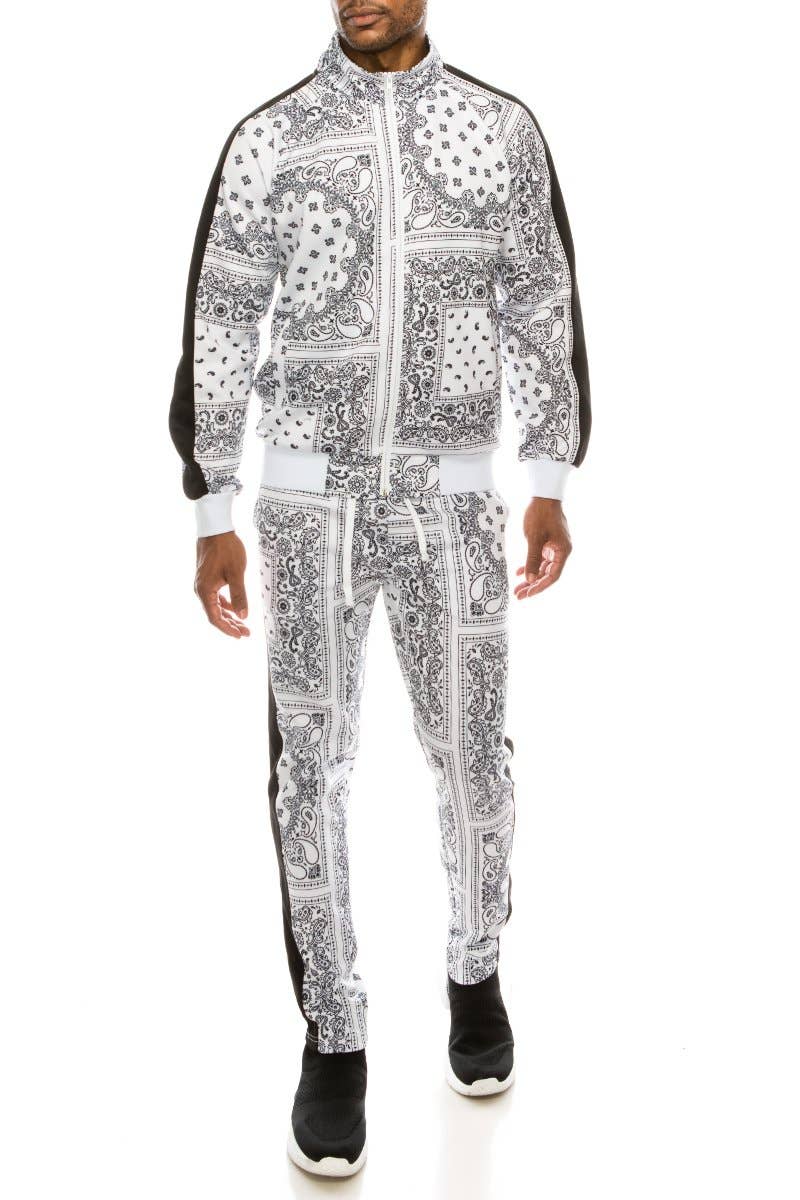 Victorious - Wholesale Tracksuit - Men's - ST804 Bandana Track Suits Pre-Pack5