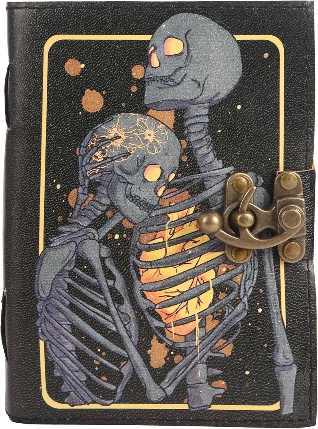 Tuzech Leather – wholesale Journal och dagbok – TUZECH läderklätt anteckningsbok med grimoirestil och ojämna kanter för män och kvinnor117