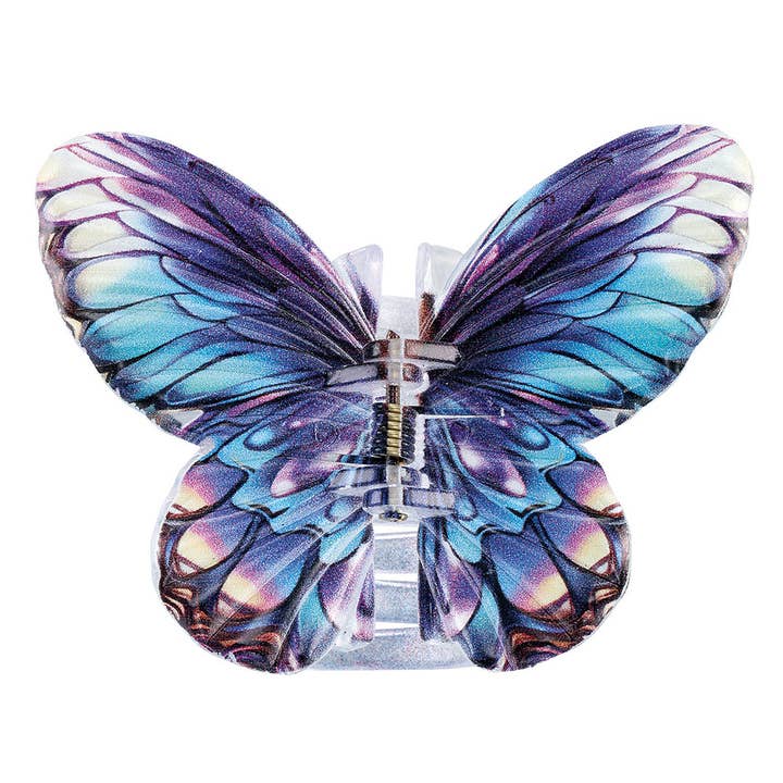 Colorful Butterfly Hair Clips-12pcs for wholesale by World End Imports Jewelry & Gifts