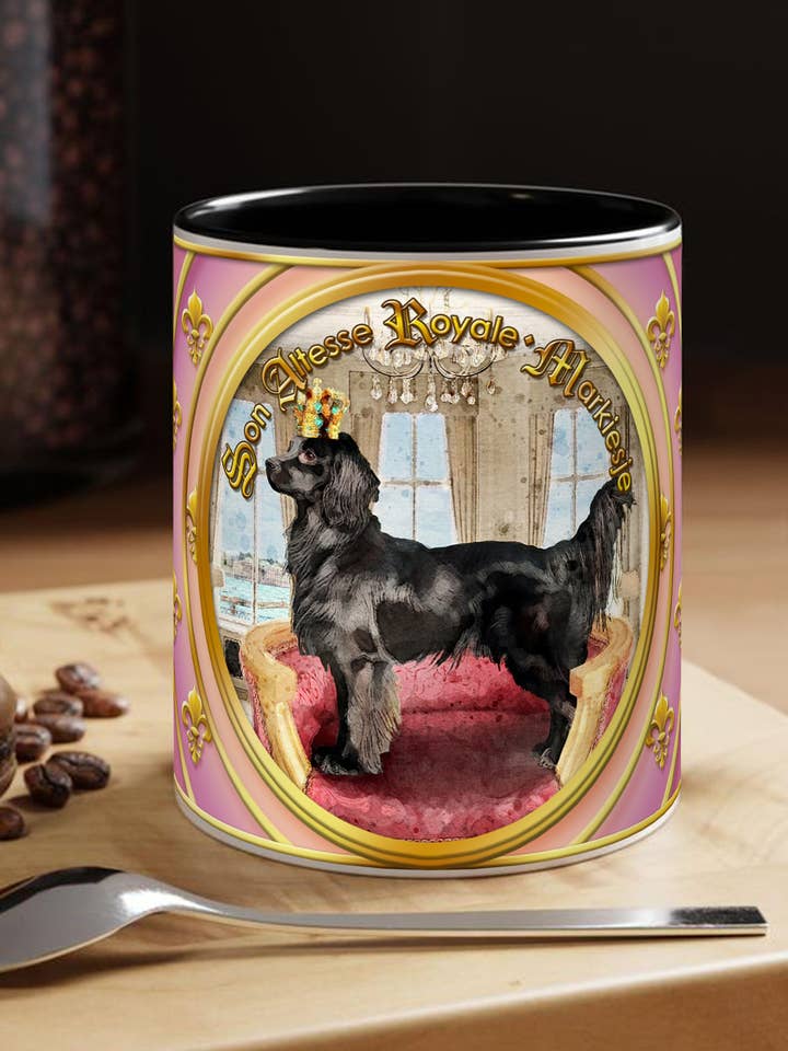 MUG Hund - MARKIESJE - Kollek. "Hans Kongelige Højhed" for engroshandel hos Miss Iz