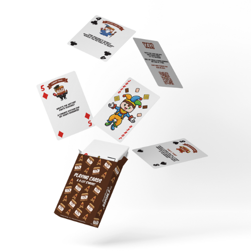 The S'mores Company - Wholesale Playing Cards - S'mores-Themed Playing Cards, Trivia, Challenges5