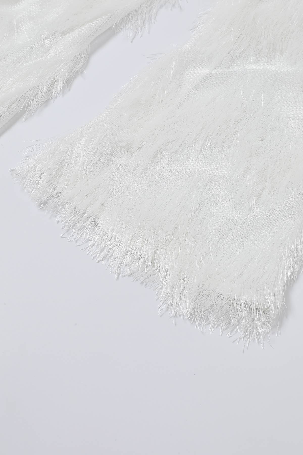 RIVIR - Wholesale Dress - Women's - Lace Long Sleeve Dress with Zigzag Pattern8