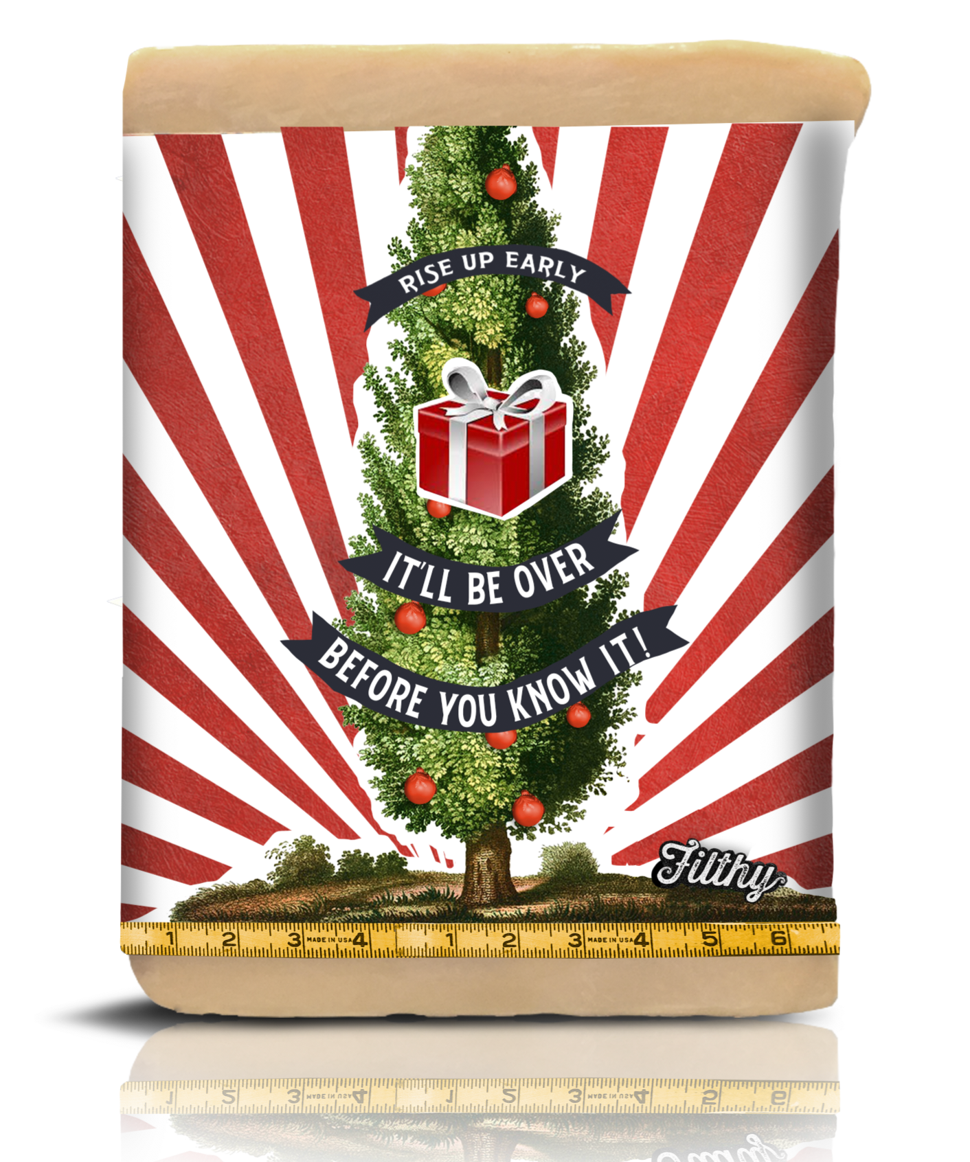 Filthy Farmgirl - Wholesale Bar Soap - Christmas Morning Wood1