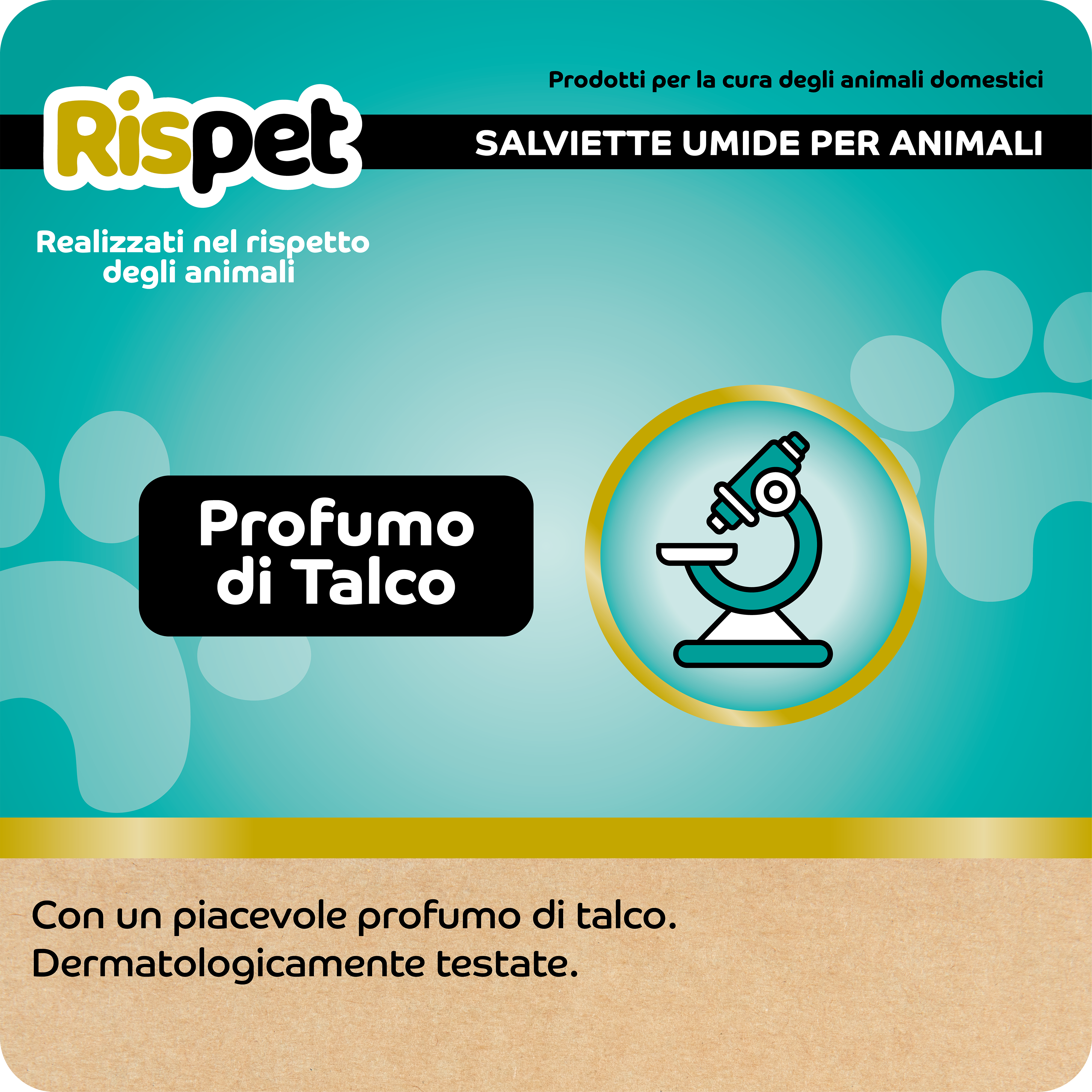 Babylino - Wholesale Pet Grooming Aid - Dog - Rispet XL Sanitizing Wipes Avocado and Silk for Pet, 54 Units1