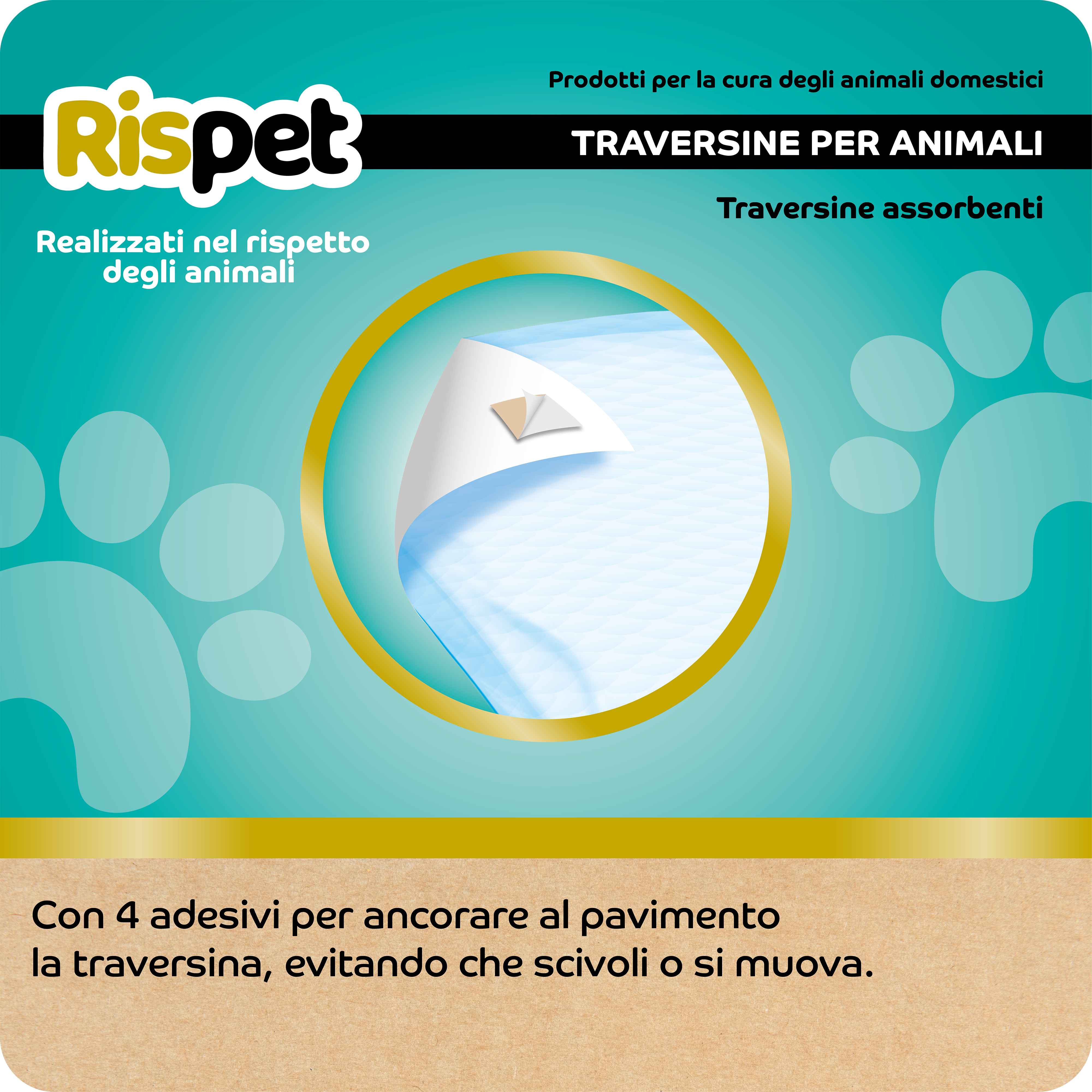 Babylino - Wholesale Pet Pee Pad - Dog - Rispet Hygienic Pads for Animals, 90x60 High Absorbency, 14 Units3