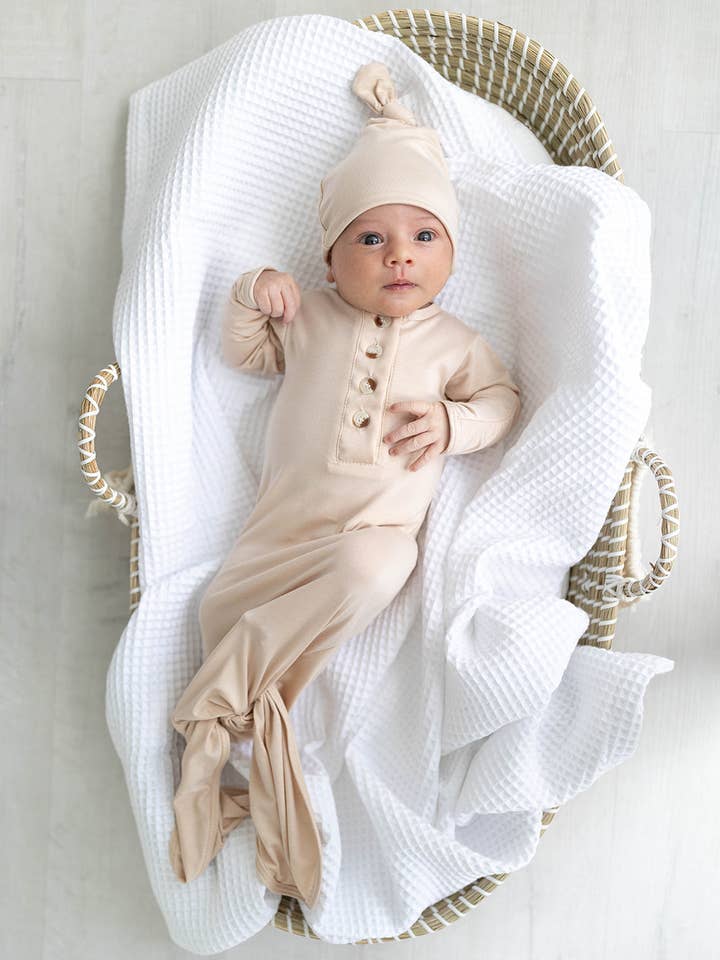 Stroller Society - Vente Ensemble gigoteuse – bébé - Vêtements pour nouveau-nés - Ensembles de robe et chapeau pour bébé - Vêtements pour bébé3