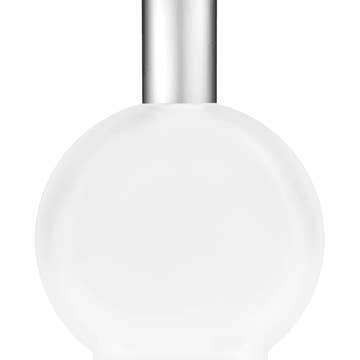 Best Bottles - Wholesale Atomizer Bottle - Frosted Circle Glass Bottle-100ml,Multiple Cap & Pump Colors