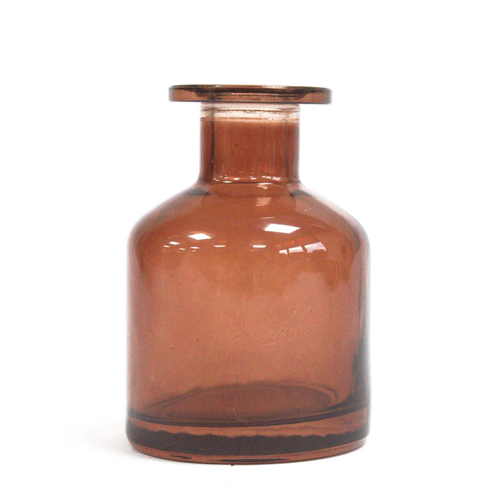 AW Artisan - Wholesale Bottle Rack/Holder - 140ml Round Diffuser Bottle - Brown0