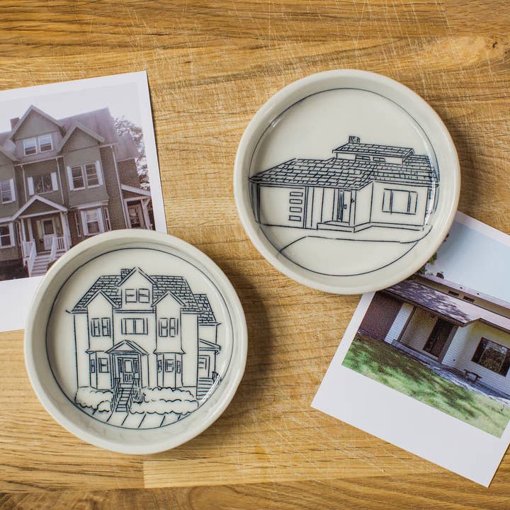 Teeny Tiny Round Dish - Custom Collection for wholesale by Nicole Aquillano