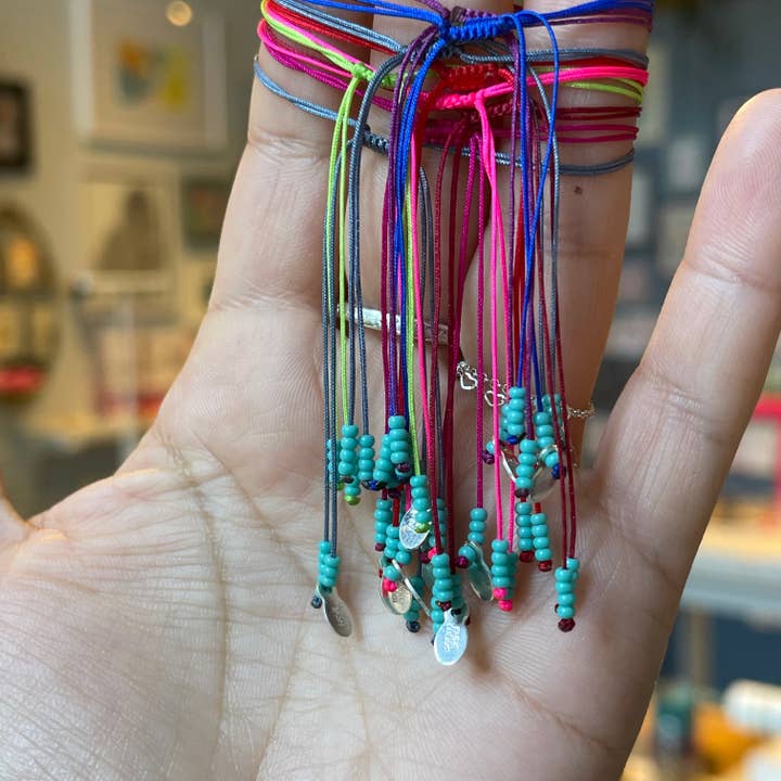 Kathe Cuervo - Wholesale Beaded Bracelet - Blue Evil Eye Bracelet4