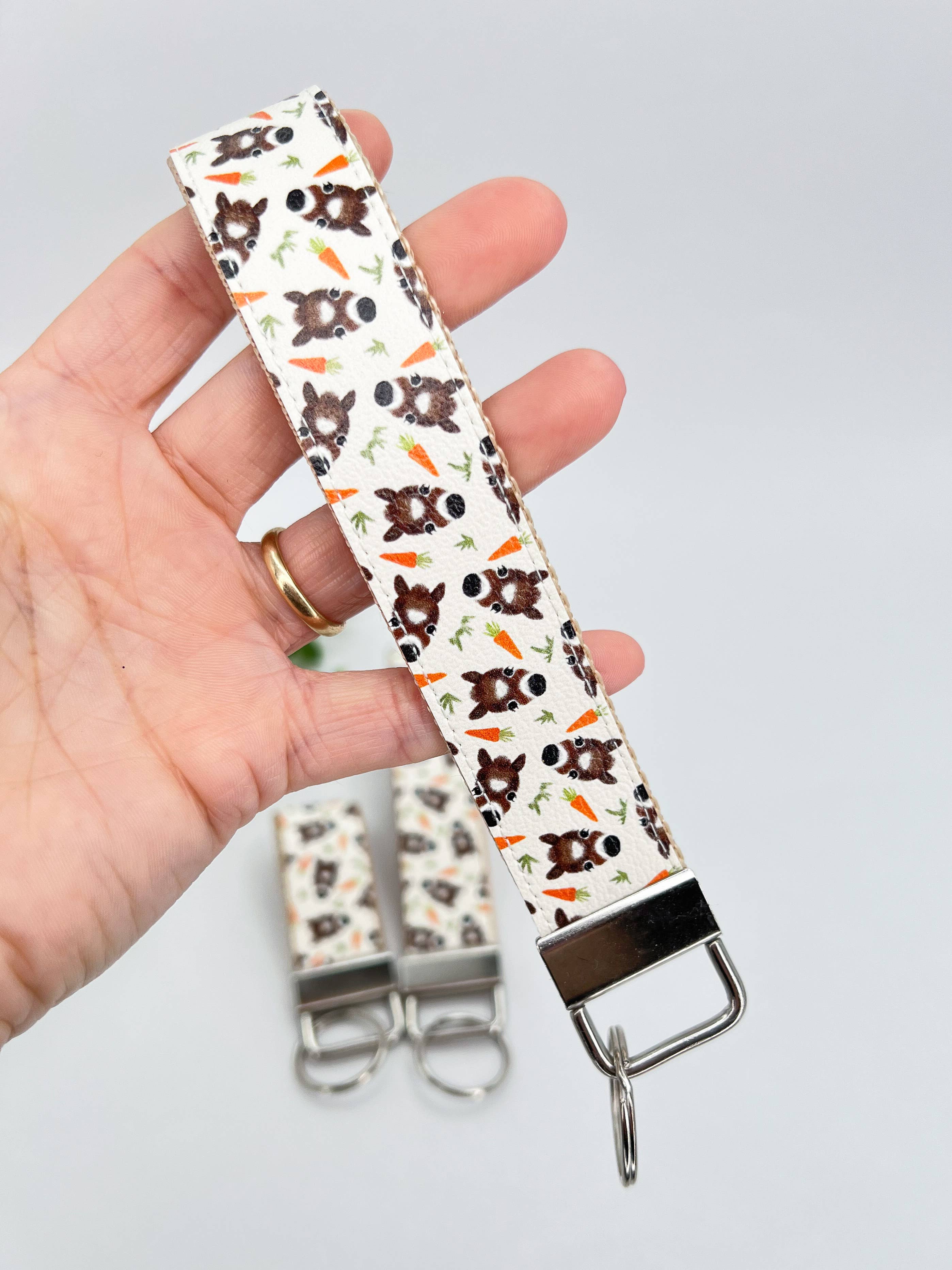 My Fancy Pony - Wholesale Keychain - Women's - Horse Heads Vegan Leather Equestrian Keychain6