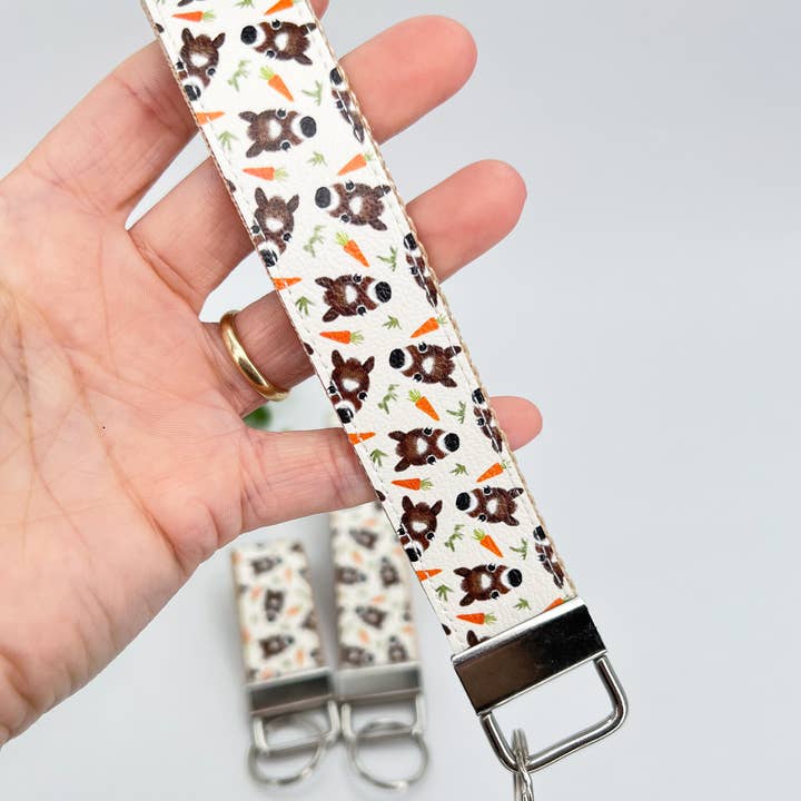 My Fancy Pony - Wholesale Keychain - Women's - Horse Heads Vegan Leather Equestrian Keychain6