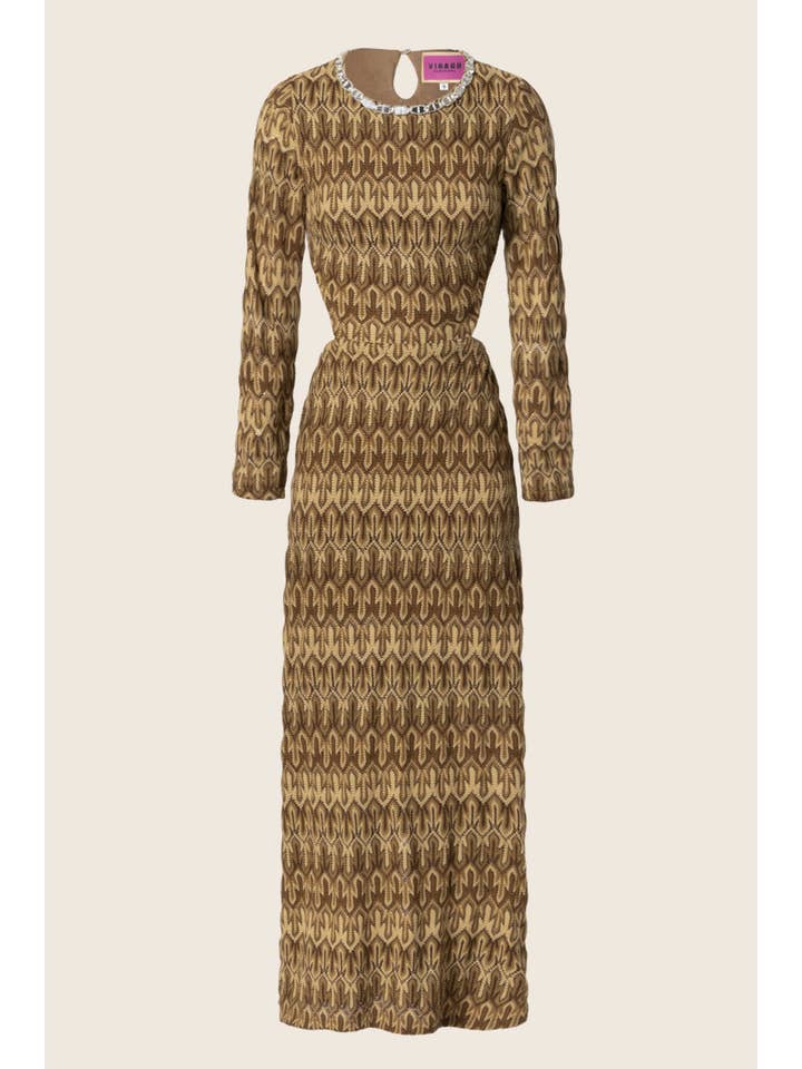 Virago Barcelona - Wholesale Dress - Women's - Nadi Dress Brown4