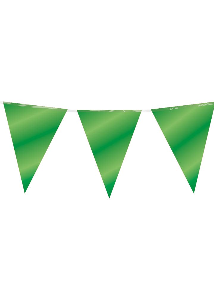 Party Flag Foil - Green for wholesale by PD Party