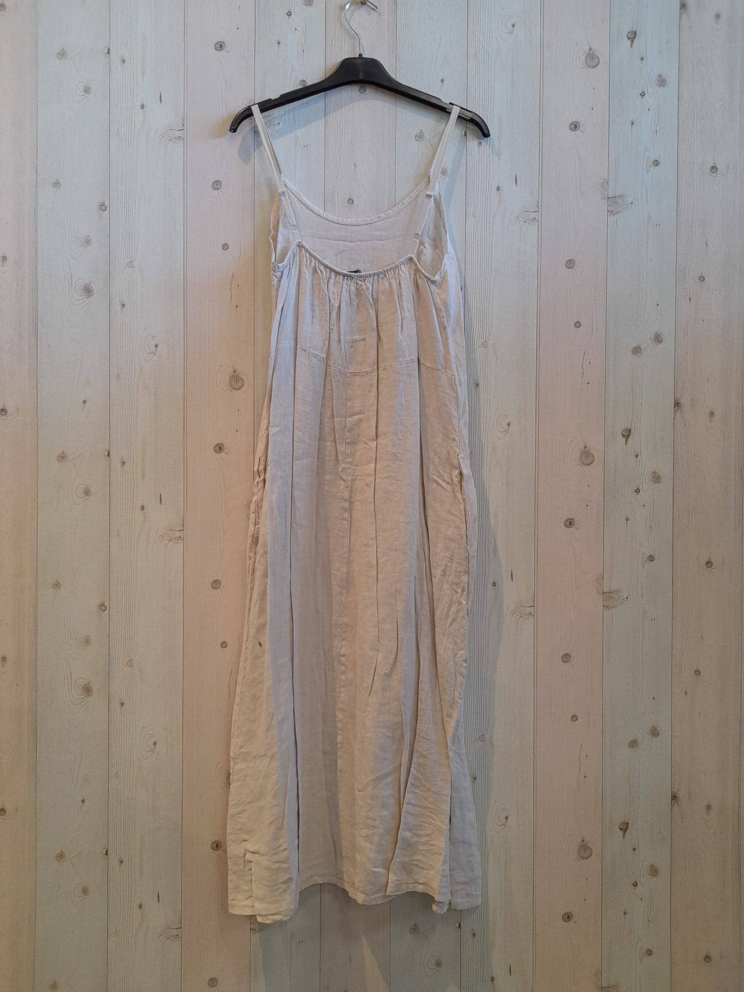 Linen & More - Wholesale Dress - Women's - REF 33195 100% LINEN STRAPPY DRESS
9