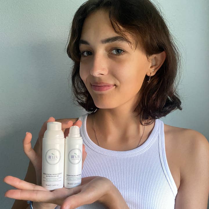 Beyza - Wholesale Facial Care Set/Kit - Anti-Aging Serum Pack 30 ml + Face Cream SPF 30 - 50 ml3