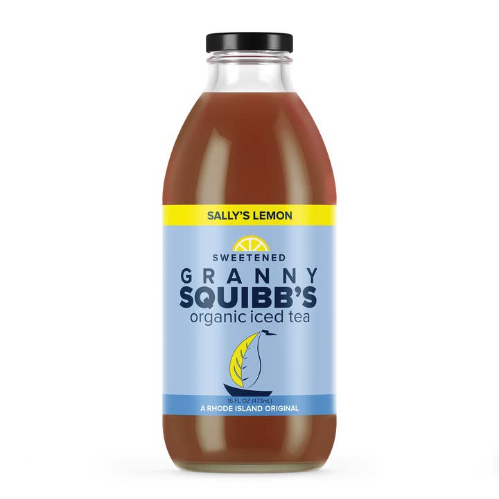 Granny Squibb's Organic Iced Tea - Wholesale Iced tea - Iced Tea - Sally's Lemon Sweetened Organic 1