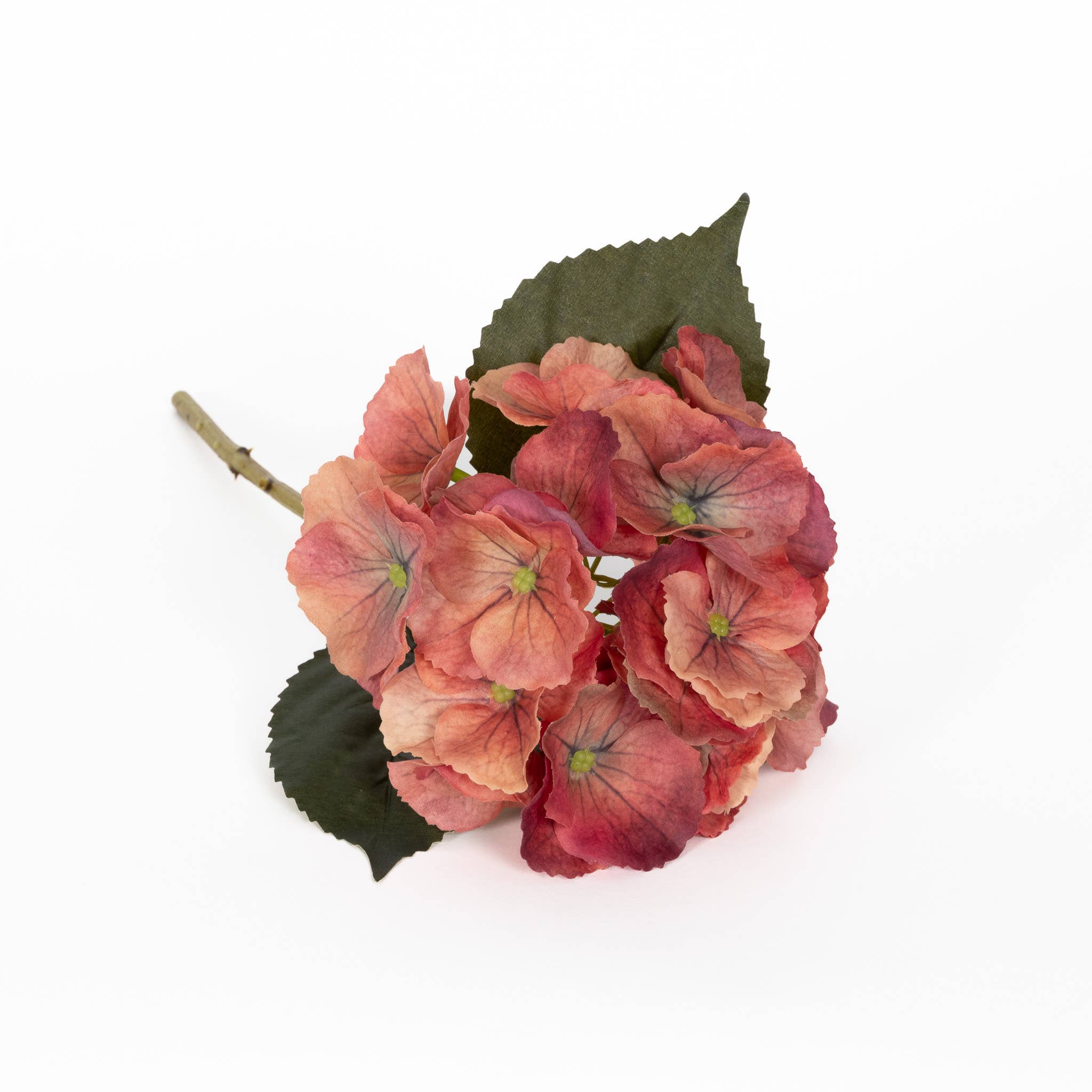 Mills Floral Company - Wholesale Artificial Flowers - Real Touch Hydrangea - 14 Inch - Terra Cotta2