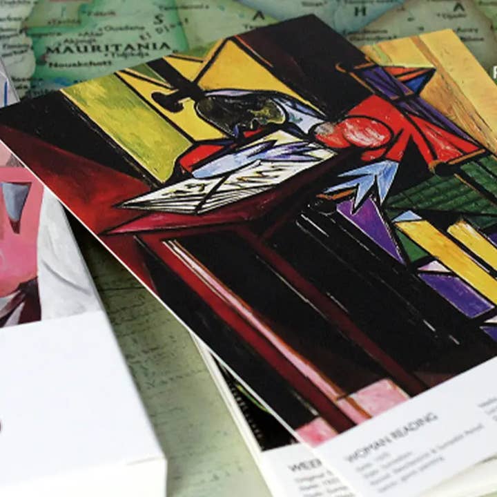 Magnifique Hearts - Wholesale Postcard - Picasso Postcards, Style Art Print, 3.9X5.5 in