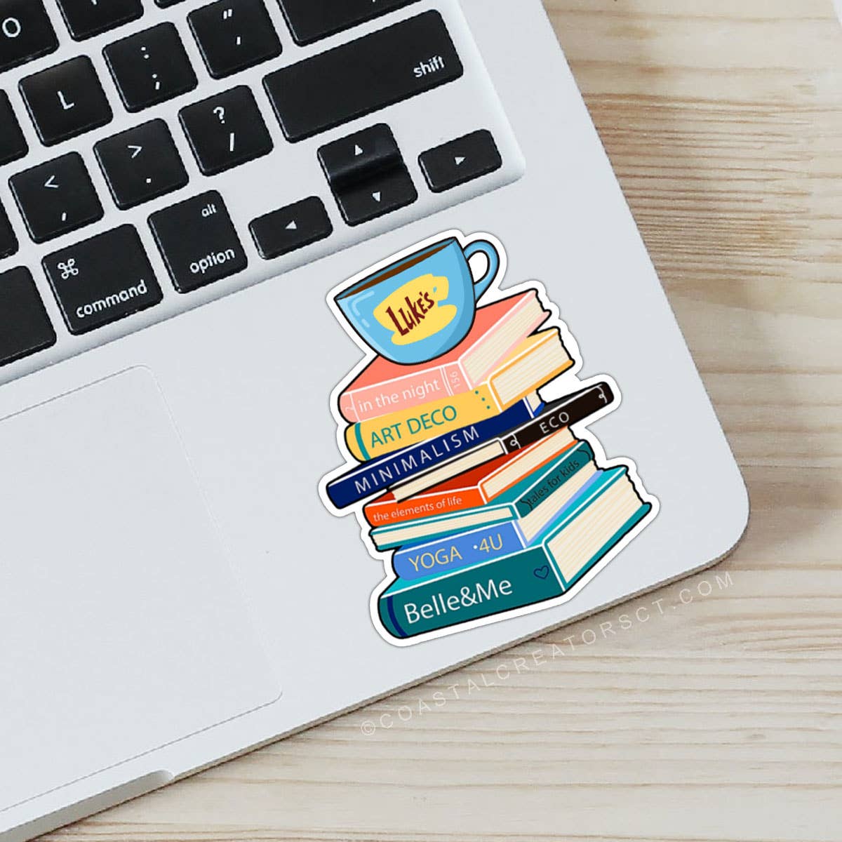 Coastal Creators of Connecticut - Wholesale Sticker - Gilmore Girls Chilton Lukes Yale Laptop Sticker3