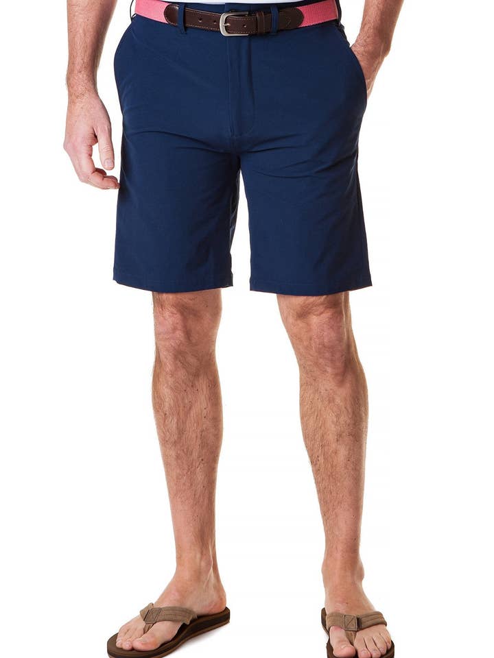 ACformance Korte broek Nantucket Navy voor wholesale door Castaway Clothing Nantucket Island